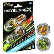 Beyblade X Gale Wyvern and Tail Viper Dual Pack Orange and Green Battling Top Set, Ages 8+