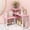 Pink, With Hooks, variant on Kitchen Countertop Organizer - 3 Tier Corner Shelf, Bathroom Counter Organizer, Spice Rack, Coffee Bar, Over Sink, Rustic Brown