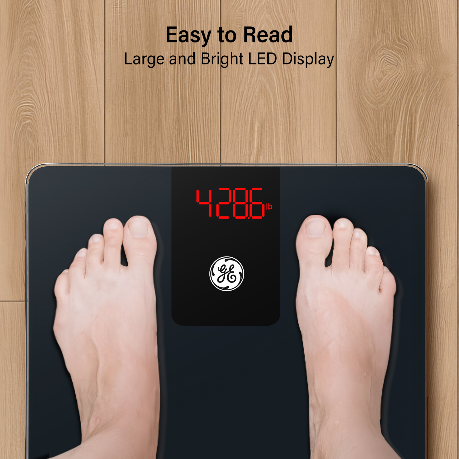 GE Smart Scale for Body Weight 496 Lb Capacity photo 2