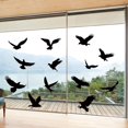 thumbnail image 1 of 18 pegatinas anticolisión para ventanas, pegatinas con forma de pájaro, pegatinas antipájaros para ventanas para prevenir colisiones, 1 of 5