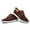 Coffee, variant on Cyiecw Men's Invisible Height Increasing Elevator Shoes Lace-up Fashion Casual Shoes 2.36 Inches Taller