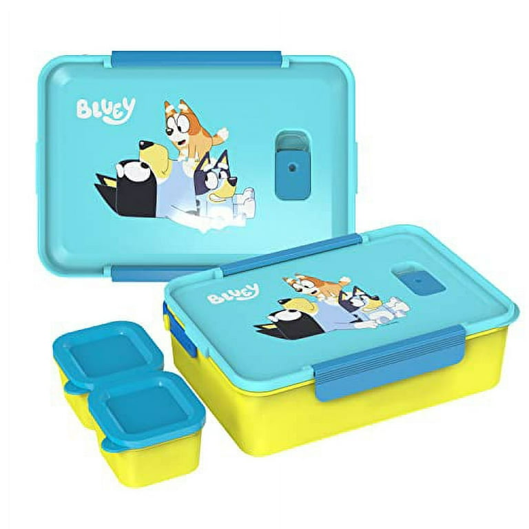 Zak Designs Bluey Reusable Plastic Bento Box with Leak-Proof Seal, Carrying  Handle, Microwave Steam …See more Zak Designs Bluey Reusable Plastic Bento
