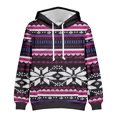 thumbnail image 1 of Hombres Casual Moda Sudadera con capucha Navidad 3D Print Pullover Top de manga larga Pompotops oipoqjl39039, 1 of 5