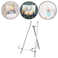 thumbnail image 1 of Elodie Wedding Sign Easel Stand Creative Picture Stand for Party Exposition Wedding Silver, 1 of 8