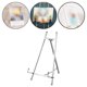 thumbnail image 1 of Caballete para letrero de boda, soporte para fotos, creativo, práctico y moderno, adorno para decoración del hogar, trípode de metal, caballete para Plata, 1 of 8