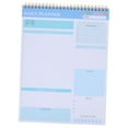 thumbnail image 6 of WORGEOUS  Schedule Book Weekly List Board Notepads Hourly Day Planner Work Sky-blue, 6 of 8