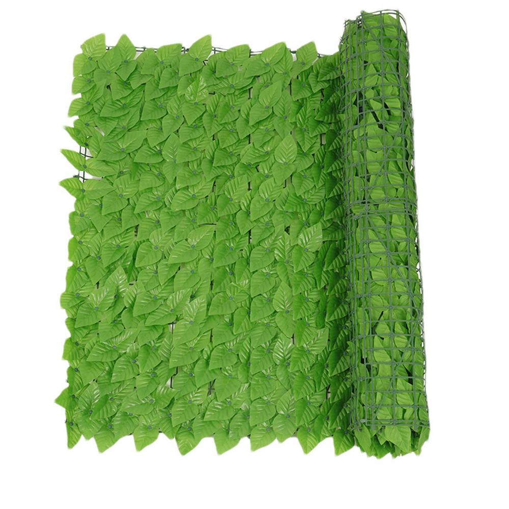 Lacyie Artificial Ivy Fence Screening Expanding Trellis Fence Roll With