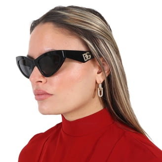 Dolce & Gabbana Plastic Womens Cat-Eye Sunglasses Grey 54mm  display picture 1
