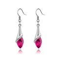 thumbnail image 1 of Pendientes de estilo joyería con brillantes diamantes de cristal austriaco, pendientes de pianista, regalo ideal, cómodos de llevar, buen material, 1 of 6