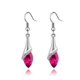 thumbnail image 1 of Pendientes de estilo joyería con brillantes diamantes de cristal austriaco, pendientes de pianista, regalo ideal, cómodos de llevar, buen material, 1 of 6
