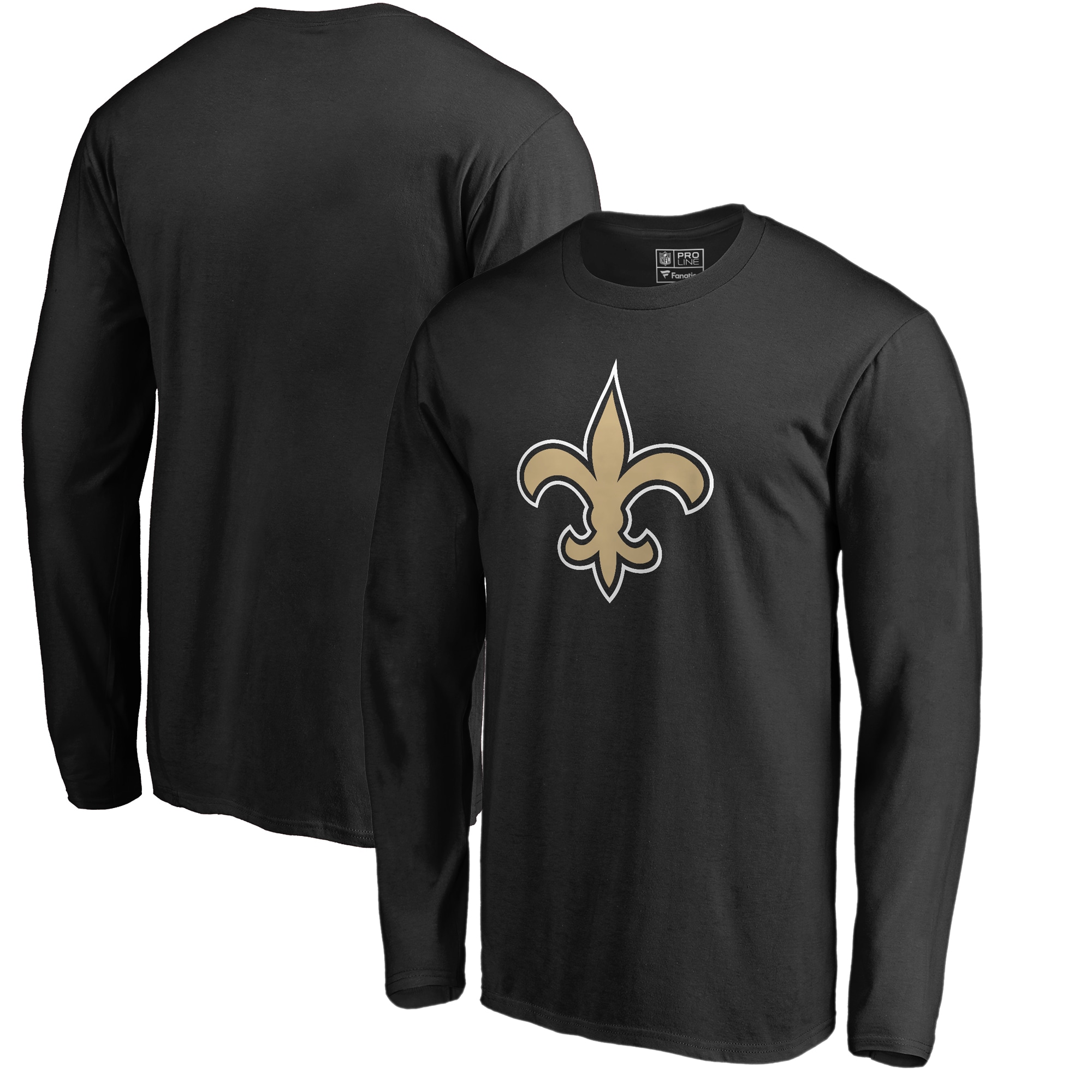 New Orleans Saints NFL Pro Line by Fanatics Branded Primary Logo Long ...