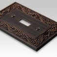 thumbnail image 2 of Amerelle 43R4VB English Garden Wallplate, 4 Rocker, Aged Bronze, 2 of 4