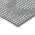 thumbnail image 4 of Addison Rugs Chantille Indoor/Outdoor Transitional Geometric Gray Washable Rectangle Rug, 5' x 7'6", 4 of 6