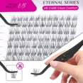 thumbnail image 2 of VEYESBEAUTY VB-Care N°10 Lash Clusters 132pcs – Ultra-Light Natural Individual Cluster Lashes with 0.05mm Invisible Band, Hygienic & Reusable Lash Kit, 2 of 9