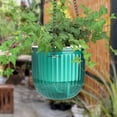 thumbnail image 7 of Bexikou 3 Pcs Self Watering Hanging Planters Indoor,4.5'' Hanging Flower Pots Hanging Baskets Outdoor Hanging Plant Pot with Chains Drainage Holes for Garden Home, 7 of 7
