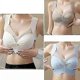 thumbnail image 3 of Womens Push-Up Vest Style All-in-One Bra, Lace Silk Seamless Bra, Comfort Wireless Silk Bra, 3 of 4