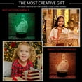 thumbnail image 3 of Cute Princess Toys Anime Character 3D Optical Illusion LED Bedroom Decor Sleep Table Lamp with Remote 7 Colors Acrylic Visual Night Light Birthday Christmas Gifts for Kids, 3 of 8