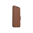 thumbnail image 3 of OtterBox Strada Samsung Galaxy S8+ - Étui Rabattable pour Cellulaire - Cuir, polycarbonate - Selle Brûlée - pour Samsung Galaxy S8+, 3 of 11