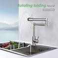Pot Filler Faucet 304 Stainless Steel Commercial Kitchen Sink Faucet