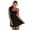Black Coral Ruby, variant on Swim 365 Women's Plus Size Two-Piece Colorblock Swim Dress
