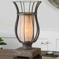 thumbnail image 2 of Uttermost Minozzo Lampe d'Appoint en Métal de Transition en Bronze Rustique/gruau d'Avoine, 2 of 5