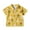 Yellow, variant on Coerni Toddler Boys Short Sleeve Cow Prints Gentleman Button Down Shirt Tops Boys Golf Tennis Polo Shirts Summer