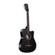 thumbnail image 3 of Guitarra acústica de 38" y 6 cuerdas, instrumento musical profesional, duradero, con sonido claro, tono completo y brillante para adolescentes, adultos y principiantes. Negro, 3 of 9