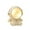 White, variant on Eoozwa Battery Operated Astronaut Figurine with Warm White LED, Built In Coin Bank Function, Hanging Pendant or Freestanding Display, Novelty Glowing Decor for Bedroom, Party, or Space Themed Room