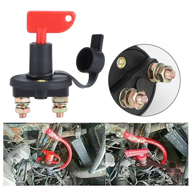 Accesorios para el interior del automóvil, aislador de batería, desconexión, interruptor de batería del automóvil, corte de energía, respuesta rápida