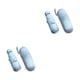 thumbnail image 2 of Paraguas Plegable Injueey Impermeable 5 Pliegues Mini Sombrilla a Prueba de Viento Azul Claro 2Conjunto, 2 of 6