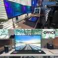 thumbnail image 7 of Large Gaming Mouse Pad Desk Mat, Superior Micro-Weave Cloth for Precise Mouse Control, Non-Slip Rubber Base, Stitched Edges, Water-Resistant, for Gamer, Office & Home, 31.5" x 11.8", 7 of 7