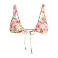 thumbnail image 2 of No Boundaries Women's Multi Floral Bralette Swim Top, Sizes XXS - XXL, 2 of 5