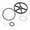 B-1 set, variant on Sp0714T Valve Gasket O-Ring For Vari-Floxl Valve Rebuild Kit 1-1/2 Spider Gasket