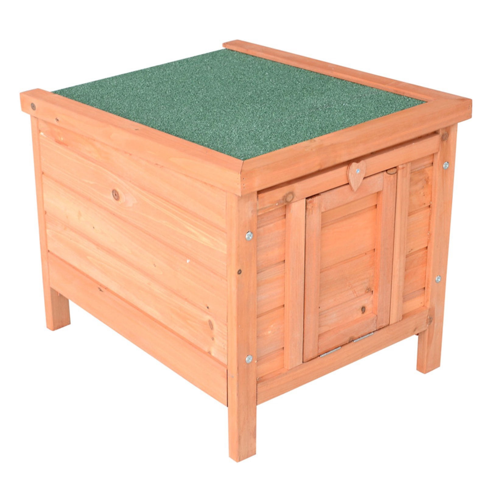 Pawhut Small Wooden Bunny Rabbit/Guinea Pig House