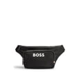 thumbnail image 1 of Riñonera Hugo Boss Negro con Logo en Contraste y Correa Distintiva, 1 of 5