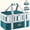 Green, variant on Norcho Insulated Double Decker Casserole Carrier, Expandable Lasagna Tote Bag for Hot/Cold Food, Fits 9" x 13" Baking Dish, Black-Flowers