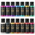 thumbnail image 3 of Arteza Pearlized Acrylic Paint Set, 2 oz Bottles, 14 Pack, 3 of 3