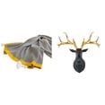 thumbnail image 1 of Manta de punto,Manta de punto decorativa para el hogar,Estatua de cabeza de ciervo,Decoración de pared con cabeza de ciervo,animales,adorno para el hogar,Esculturas de alce de pared con cabeza, 1 of 8