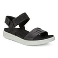 thumbnail image 2 of ECCO Women's Flowt Flat Sandal Black - 273603-51052, 2 of 5