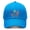 Bright-blue, variant on 250th Anniversary USA Brown Baseball Cap Featuring Printed Patriotic Graphics and Lightweight Construction for Men Women Adults