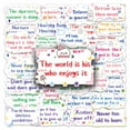 thumbnail image 5 of 100PCS Motivational Scrapbook Stickers, Small Personalized Funny Inspirational Stickers Junk Journal Planner Scrapbook Supplies for Vision Board Water Bottle Adults Emotional Support, 5 of 6