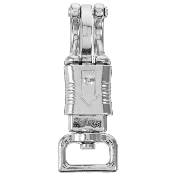 Gancho rápido de liberación para el revestimiento de la cuerda de metal ecuestre con accesorios de paseos de caballo Soporte de silla de montar Equipo deportivo al aire libre