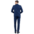 thumbnail image 4 of Julinie Men's 3-Piece Suit Set with Jacket, Vest, and Expandable Waist Dress Pants, 4 of 5