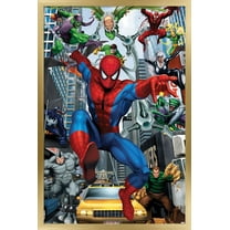 Marvel Comics - Spider-Man - Rogues Wall Poster, 14.725" x 22.375", Framed
