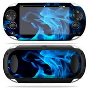 MightySkins PSVITA-Blue Flames Skin for PS Vita PSVITA Playstation Vita Portable Wrap Sticker - Blue Flames