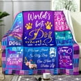 thumbnail image 2 of Mom Blanket Gifts for Mom,Mothers Day Best Gifts for Mom from Daughter Son,Super Soft Throw Blankets for Mom's Birthday Gifts for Bed Couch 50”x40”, 2 of 5