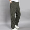 thumbnail image 4 of WAENQINLA Cargo Pants for Men Big and Tall Work Pants Outdoor Military Trousers Lounge Workout Cargo Pants with Multi Pockets Mens Cargo Pants Elastic Waist, 4 of 6