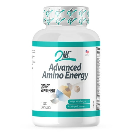 2Fit Amino Energy Pre and Post Workout - Energy Supplement - 100 Capsules