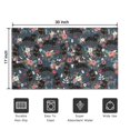 thumbnail image 5 of Rottweiler Dog and Flower Floral Door Rugs,Washable Non Slip Door Mats Indoor,Decorative Door Mats,Entry Mat Indoor for Entrance,Bedroom,Kitchen,Bathroom,17"x30", 5 of 6