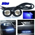 thumbnail image 4 of 5x White DC12V 9W Eye LED Daytime Running DRL Backup Light Car Auto Lamp, 4 of 6